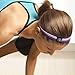 Gaiam Dual-Grip Headband, Deep Purple