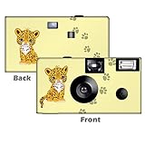 5 Pack Jaguar Cub Disposable Cameras, baby shower