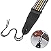 Guitar Strap，Phorcs Retro Guitar Strap Jacquard Weave Guitar Strap with Leather Ends
