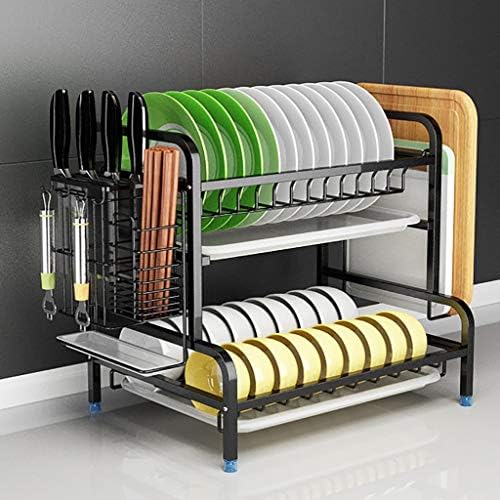 Black Plate Drying Rack/Dish Rack Storage Bowl, Saucer, Tableware, cookware, Chopping Board