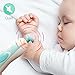 Professional Electric Baby Nail File Clippers-MiniTeasure Upgraded Nail Trimmer with LED Front Light For Newborn,Toddler,Girls and Mom Toes and Fingernails-AA Battery Operated (Not Included) (Blue)
