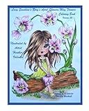 Lacy Sunshine's Rory's April Showers May Flowers Coloring Book Volume 36: Flowers, Sweet Big Eyed Girls, Floral Wreaths Inspirations (Lacy Sunshine's Coloring Books) by Heather Valentin