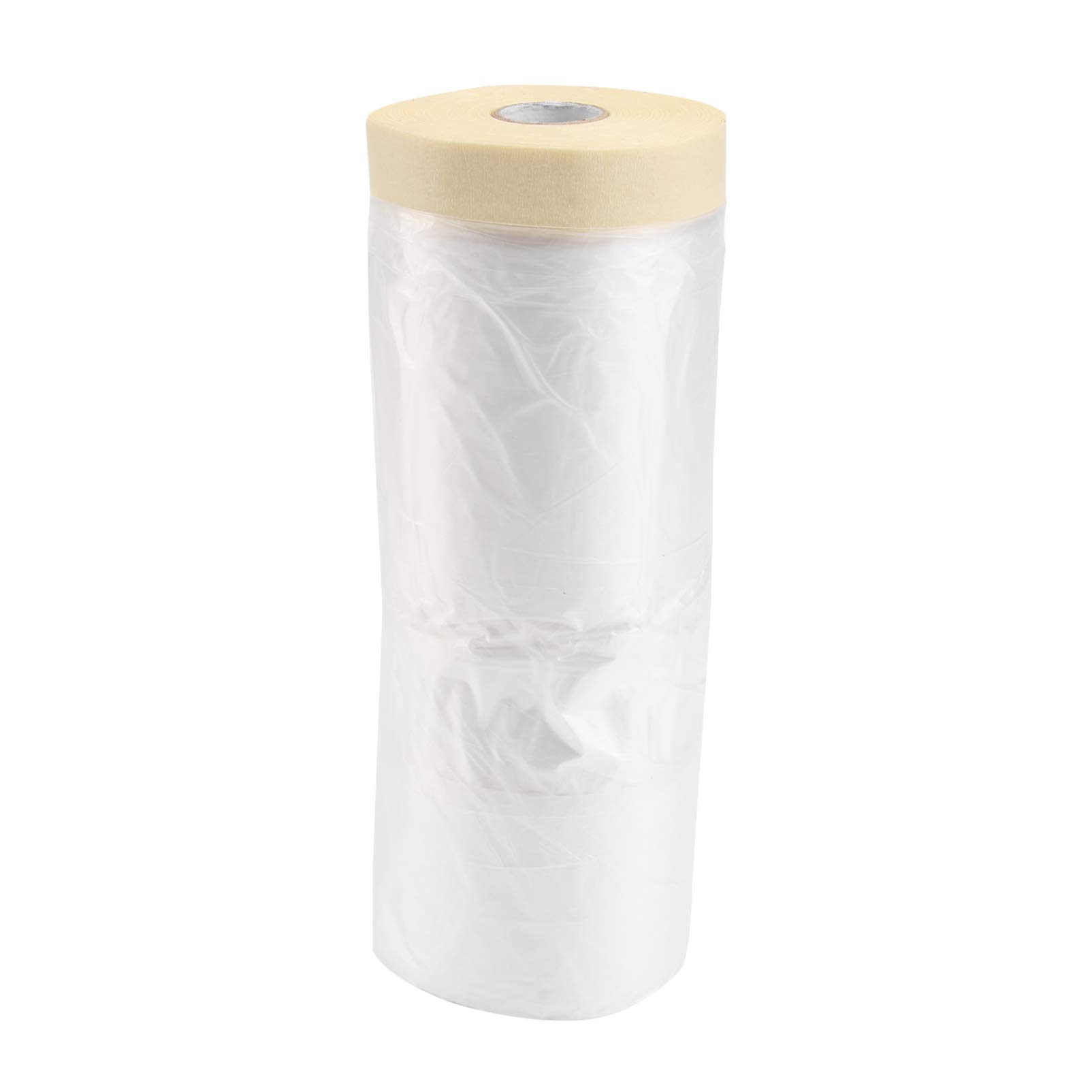 ULTECHNOVO Masking Film Roll Drape Masking, Film Dust Sheets Roll Furniture Dust Sheet Roll Plastic Masking Film Rolls for Painting Bed Furniture Covering (1100MM x 30M)