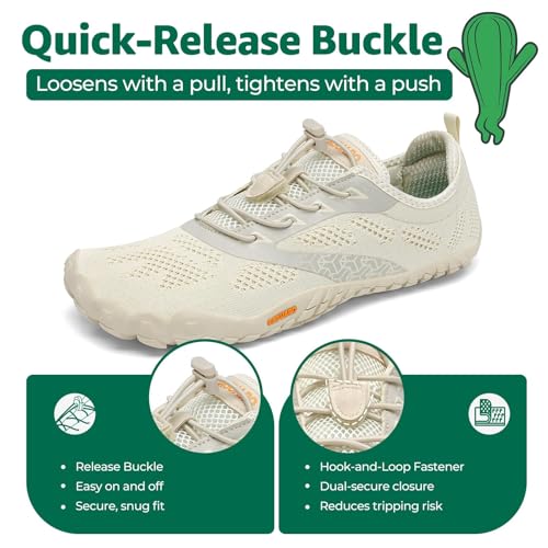 SAGUARO Barefoot Shoes Walking Shoes Men Women Breathable Non-Slip Minimalist Shoes