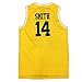 MOLPE #14 Bel Air Basketball Jersey Yellow (S)
