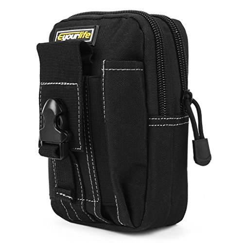 Eyourlife tactical waist pack,rfid military bag molle p…