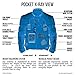 Viking Cycle Ironborn Protective Textile Motorcycle Biker Jacket for Men (Large, Green)