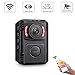 GZDL Police Body Camera with Night Vision for Law Enforcement Video Recorder - HD 1080P Motion Detection - Surveillance Pocket Body Worn Camera - Mini Portable Body Camera Wifi Wireless with Phone App