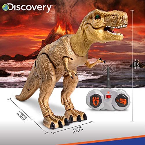 discovery kids remote control t rex