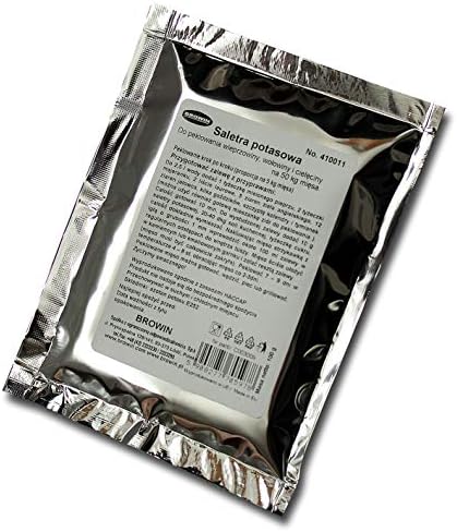 Saltpetre for Meat Curing & Colour Preserving 20G