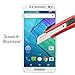 [3 Pack]Motorola Moto X Pure Edition Screen Protector Bubble-Free Anti-Scratch Anti-Fingerprint Tempered Glass Film for Moto X Style with Lifetime Warranty