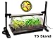 SunBlaster Universal Powder-Coated Aluminum Adjustable Lighting Stand with Heavy-Duty Plant Growing Tray, Fits All Size T5 Light Strips