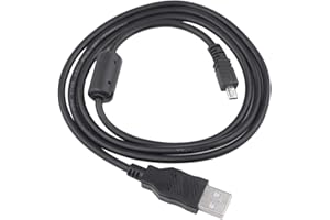Toeasor Replacement Camera UC-E6 USB Cable Photo Transfer Cord Compatible with Nikon Digital Camera SLR DSLR D3200 D3300 D750 D5300 D7200 Coolpix L340 L32 A10 P520 P510 P500 S9200 S6300 & More