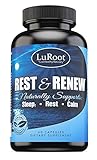 Herbal Sleep Aid with Melatonin – 60x Natural Max Strength Sleep AIDS for A Deep Sleep, Insomnia and Anxiety Relief. No Grogginess Sleeping Pills with GABA, L-Theanine, 5HTP, Magnesium and More