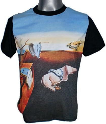 Artimisz Dali The Persistence of Memory Mens Fashion T Shirt Top Art Size S