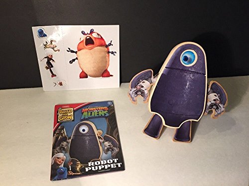 Qiyun Lowes Build and Grow Monsters vs Aliens Robot Puppet New in Package LoweS
