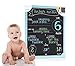 Pearhead Baby Milestone Chalkboard, Monthly Milestone Baby Photo Prop Board, Gender-Neutral