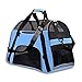 PPOGOO Pet Travel Carriers Soft Sided Portable Bags for Dogs and Cats Airline Approved Dog Carrier 20.9