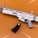 mankecheng games metal SCAR Automatic Rifle Gun Model Action Figure Arts Toys Collection Keychain Gift