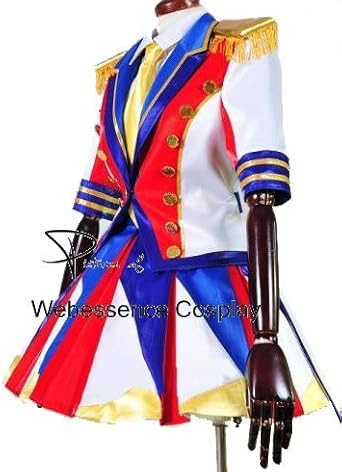 Amazon ウェブエッセンス コスプレ衣装 Danceevolution Akb恋するフォーチュンクッキー 風 コスプレ コスチューム オリジナル ブレスレット 付き コスプレ 仮装 通販