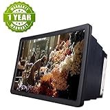 Goloni F2 Mobile Phone 3D Screen Magnifier 3D Video Screen Amplifier Eyes Protection Enlarged Expander basics Compatible with Xiaomi|iPhone|Samsung|Sony|Lenovo|Oppo|Vivo and ALL Smartphones (1 Year Warranty)
