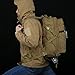 HUKOER 35L/45L Military Tactical Backpack -Tactical Assault Molle Rucksacks Waterproof Expandable Hunting Backpack Outdoor Daypack for Hiking Camping Trekking Hunting Bag (Khaki-45L)