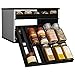 YouCopia Chef's Edition SpiceStack 30-Bottle Spice Organizer with Universal Drawers, Silver