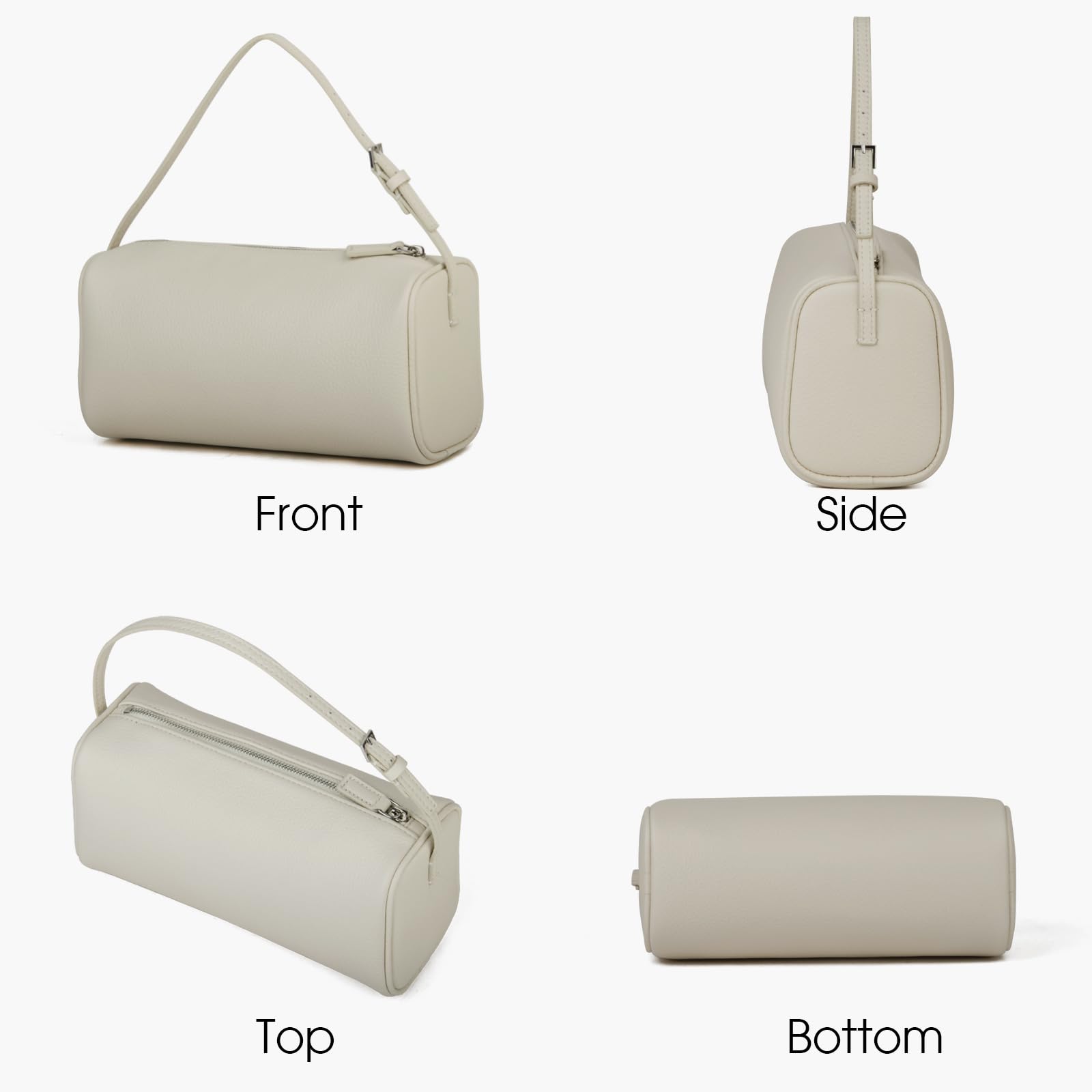 DONNAIN Premium Full-Grained Leather Crossbody Purses for Women, Hobo Bags for Women Crossbody with Adjustable Strap