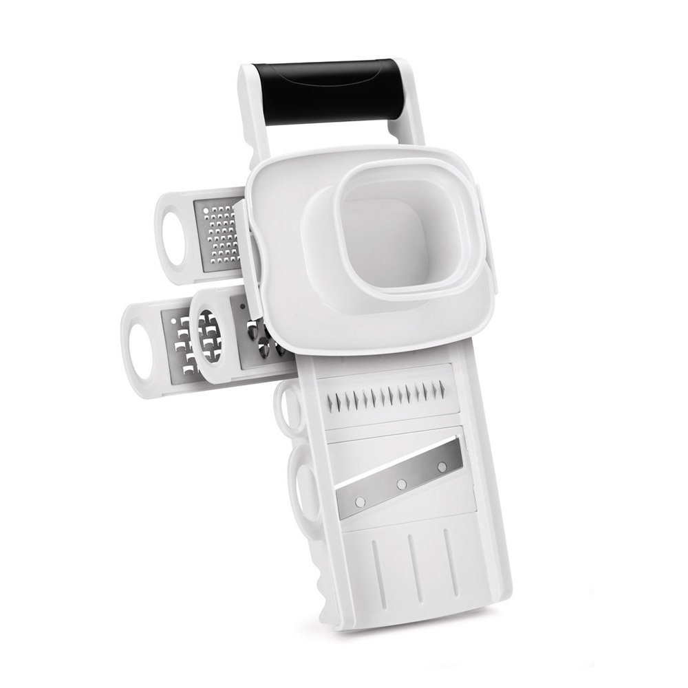 Metaltex Multipurpose Mandolin Multi Grater and Slicer with 5 Interchangeable Blades