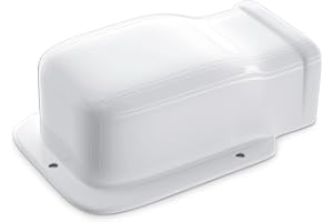 Plusluck 3" Entry Wall Cover Line Cover Set Parts PVC Accessory for Decorative for Ductless Mini Split, Central AC and Heat Pumps