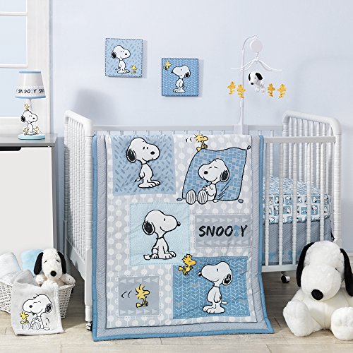 snoopy nursery bedding