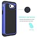 Galaxy J3 Emerge Case,Galaxy J3 Prime Case,Galaxy J3 Luna Pro Case,J3 Eclipse Case,Galaxy Express/Amp Prime 2 Case,Asmart Armor Defender Cover Protective Phone Case for Samsung Galaxy J3 2017, Blue