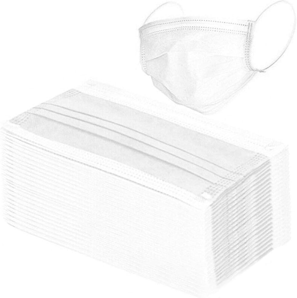 Oce180anYLV Protective Mouth Visor Face Cover 10/50Pcs Disposable Surgical Anti-Dust Earloop Protective Mouth Visor