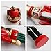 KERIQI 6pcs Christmas Nutcrackers Ornaments, Wooden Nutcracker Figures for Vintage Christmas Hanging Decorations Tabletop Decor Xmas Gift
