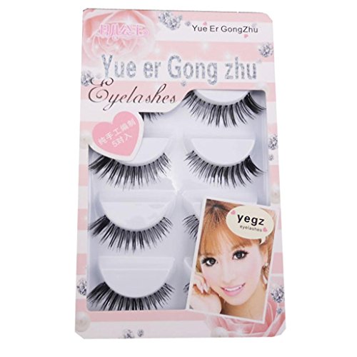 HOT! 5 Pair Crisscross False Eyelashes Lashes Voluminous Eye Lashes Fake Eyelashes by SMYTShop