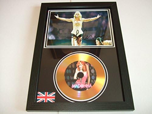 madonna signed gold disc 2