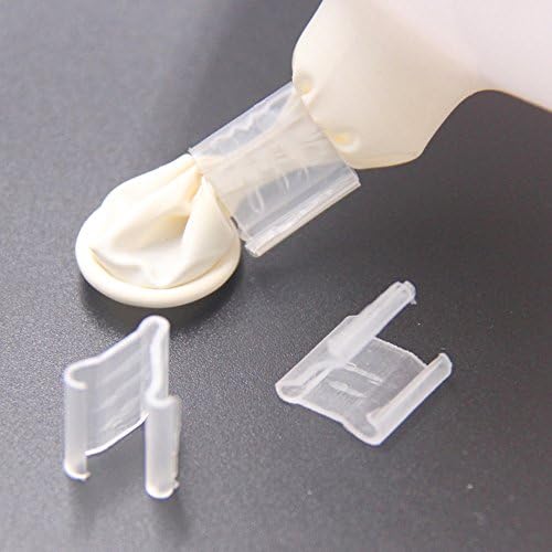 100PCS/Lot Useful "V" Shape Balloons Sealing Clip Ballon Buttons Clips Wedding/Birthday/Christmas Party Decoration Supplies Balloon Clip