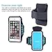 Triomph Armband for iPhone 8 Plus, 7 Plus, 6 Plus, 6S Plus, 6, etc. with Key Cards Money Holder for Running, Sports, Jogging, Hiking, Biking - Blue