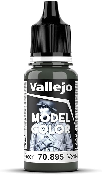 Vallejo Model Color Gunship Green 18 ml Self-Leveling Acrylic Paint