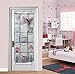 MISSLO Over The Door Hanging Pantry Closet Accessories Organizer 15 Mesh Pockets, 2 Pack
