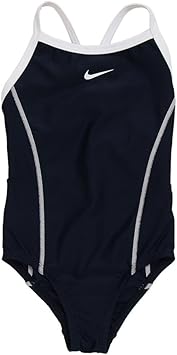 Amazon ナイキ Girls スクール水着 パイピングワンピース 女の子 女児 ジュニア キッズ 子供 水泳 水着 Nike Nike ナイキ スポーツ アウトドア