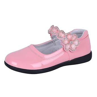 LILIHOT Kinder Kleinkind Kinder Baby Mädchen Blume Kristall Tanz Prinzessin Einzelne Freizeitschuhe Turnschuhe Anti-Rutsch So