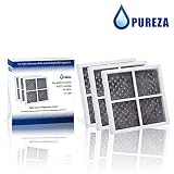 Replacement for LG LT120F, Kenmore 469918 Air Filter Compatible with ADQ73214402, ADQ73214403, ADQ73214404, 46-9918, 9918 Refrigerator Air Filter by Pureza, Pack of 3
