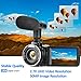 SAULEOO Video Camera Vlogging Camera with MicrophoneFull HD 1080p 30fps 24.0MP Video Camcorder for YouTube Support Remote Controller
