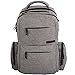 AWEHIRU Baby Diaper Bag Backpack - Multi-Function Organizer with Stroller Straps, Large Changing Pad and Insulated Pockets, Grey - Free Storage Bag Included