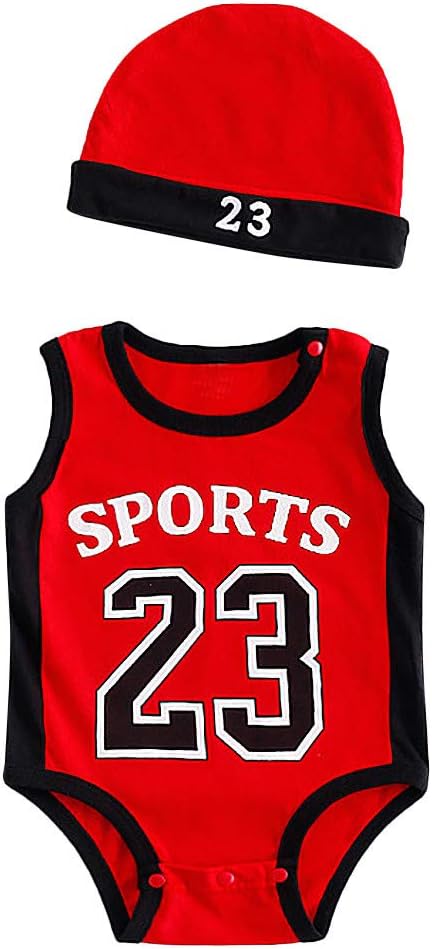 YoumymineToddler Baby Boy Sleeveless T-Shirt Basketball Jordan Vest Tops Shorts Pants Outfits Clothes Sets