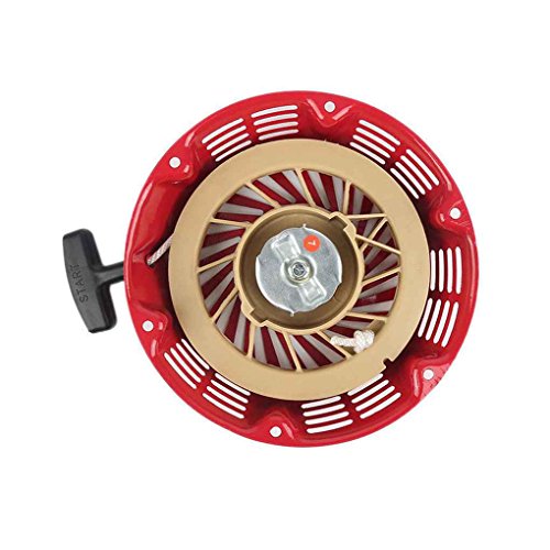 Xuanhemen Pull Start Red Recoil Cover fits for Honda GX340 11HP GX390 13HP Recoil Cover Replacement Parts Pull Recoil Starter