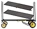 Rock N Roller R12 Multi-Cart 8-in-1 Equipment Transporter Cart With Deck and Shelf