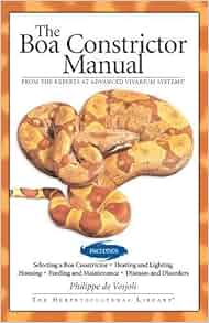 Boa Constrictor Manual Advanced Vivarium Systems