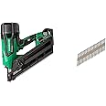 Bundle of Metabo HPT 36V MultiVolt Cordless Metal Connector Nailer Kit | NR3665DA + Metabo HPT Framing Nails | 1-1/2 in. x .148 in | 17134HPT
